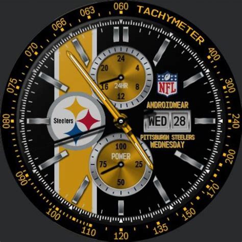 Sports Pittsburgh Steelers Nfl Modular Racer Watchfaces For Smart