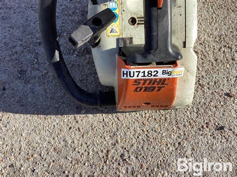 Stihl T Chainsaw Bigiron Auctions