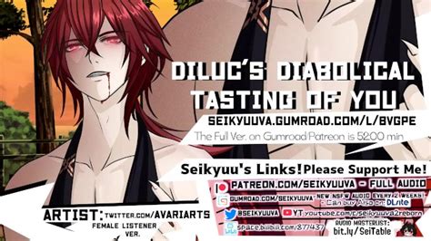 Genshin Impact Diabolical Diluc Tastes You Fem Listener Ver Art Avariarts Pornhub Gay