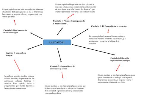 Organizador Visual Reconociendo La Importancia De La Ecologia Integral