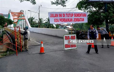 Jembatan Ogan I Ditutup Pengguna Jalan Wajib Putar Arah