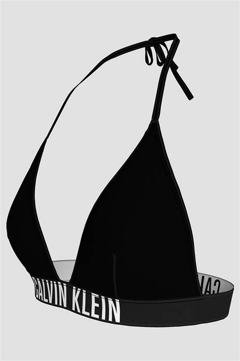 Calvin Klein Γυναικείο μαγιό τρίγωνο δετό Bikini top KW0KW02854 BEH