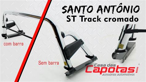 Santo antônio Track ST cromado Casa das Capotas YouTube