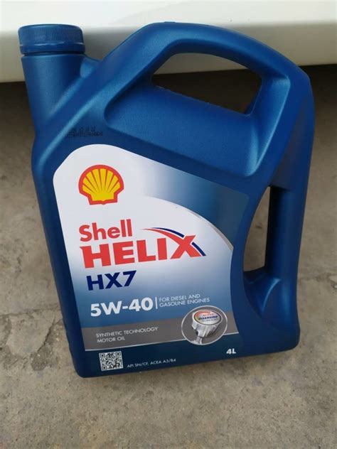 【省34元】壳牌车用润滑油 Shell 壳牌 Hx7系列 蓝喜力 车用润滑油 5w 40 Sn 4l多少钱 什么值得买