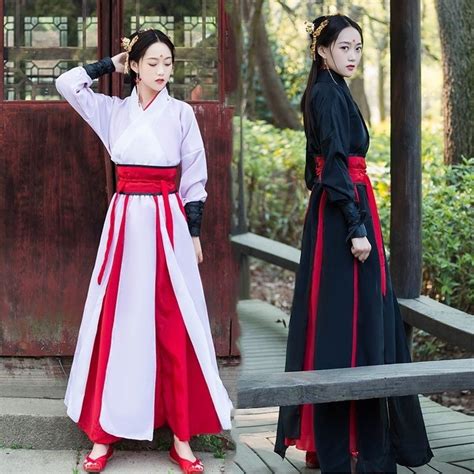 Ancient Costume Martial Arts Style Hanfu Female Classical Chinese Style