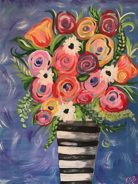 Pin By Diane Gill On Painting Classes Abstract Flower Painting