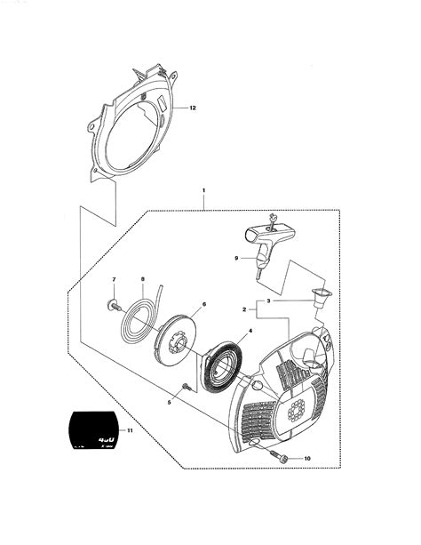 Husqvarna 450 Rancher Diagram