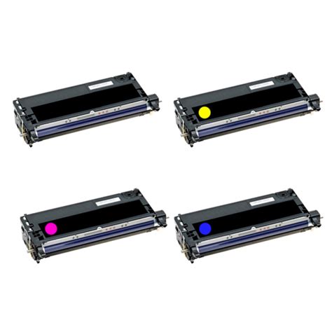 Epson Aculaser C Toner Cartridge Set Black Cyan Magenta Yellow