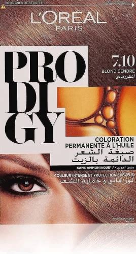 L Oreal Prodigy Permanent Dye For Oily Hair Light Gray Silver Blonde Ml Treatab Saudi