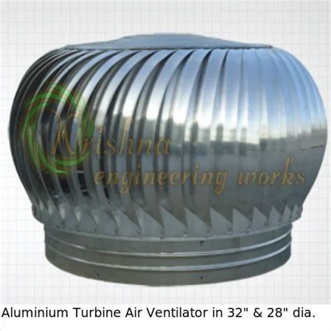 Aluminium Turbine Ventilator At Rs 2200 Turbine Air Ventilators In Vadodara Id 4276354773