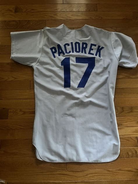 Tom Paciorek Dodgers Game Worn Jersey World Series Year Ebay