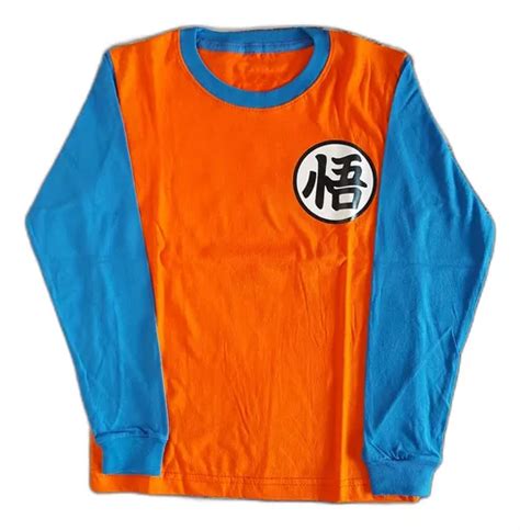 Remera Manga Larga Camiseta Dragon Ball Dbz Premium Goku Mercadolibre