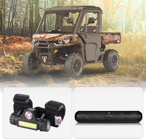 Amazon Kemimoto Utv Dome Light And Utv Sound Bar Electronics