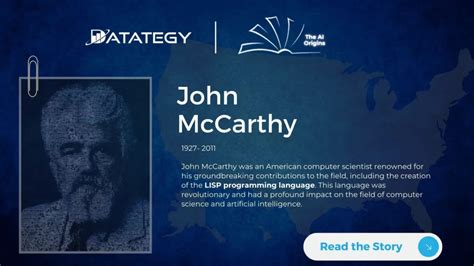 The AI Origins: John McCarthy