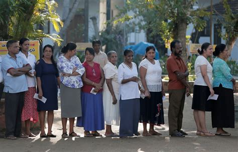 Rajapaksas Eye Comeback In Tense Sri Lanka Election New Straits Times