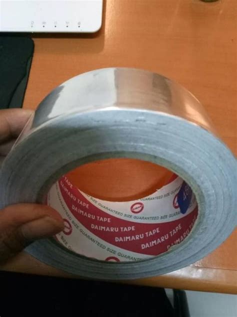 DAIMARU Aluminium Foil Tape Isolasi Aluminium 48mm X 40 Yard Lazada