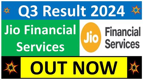 Jio Financial Services Q3 Results 2024 Jfs Results Today Jio