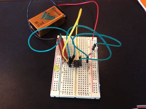 Basic 555 Timer Led Flasher Circuit Instructables