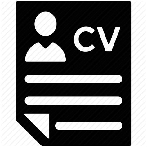 Resume Icon Png 87332 Free Icons Library