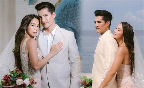 Aubrey Miles Troy Montero Ipinagdiwang St Wedding Anniversary