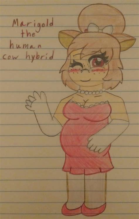 Marigold The Human Cow Hybrid By Musicalartninja On Deviantart