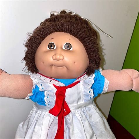 1982 Brunette Cabbage Patch Doll Etsy