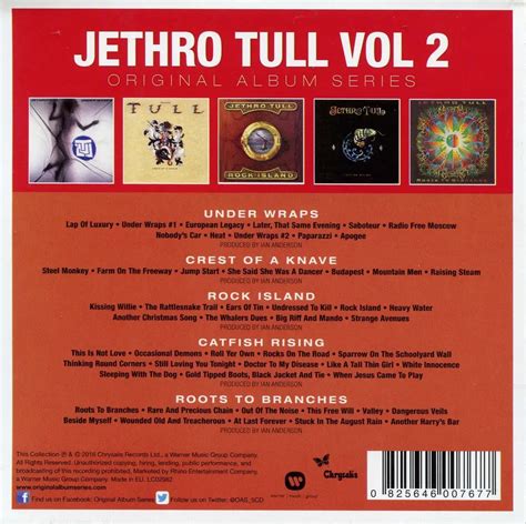 Jethro Tull Original Album Series Vol 2 2016 5CD Box Set AvaxHome