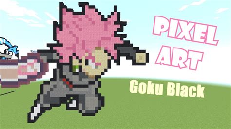 Minecraft Goku Pixel Art