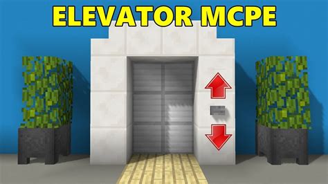 MCPE CARA MEMBUAT ELEVATOR ATAU LIFT DI MINECRAFT PE MINECRAFT