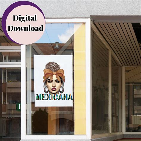 Mexican Sublimation Svg Png Latina Svg Spanish Quotes Mexicana T Shirt Mugs Bags Product Design