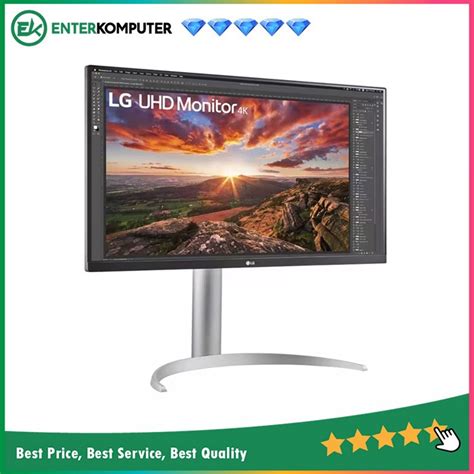 LG 27 LED 27UP850N-W 4K UHD IPS Monitor with VESA DisplayHDR USB Type-C ...