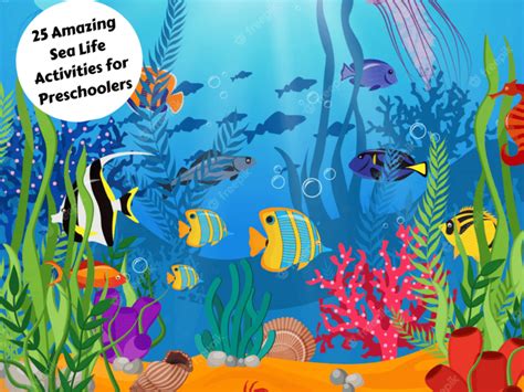 25 Amazing Sea Life Activities For Preschoolers Teaching Expertise