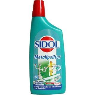 Sidol Metallpolitur 6x250 Ml Flasche