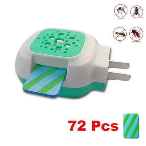 72pcs Electric Mosquito Killer Mats And Mosquito Repellent Incense