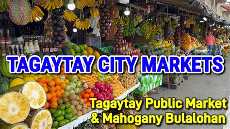 Tagaytay City Markets Exploring The Public Market Mahogany Beef