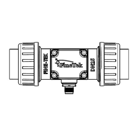 Paddle Wheel Flow Meter Epr Series Facto Components