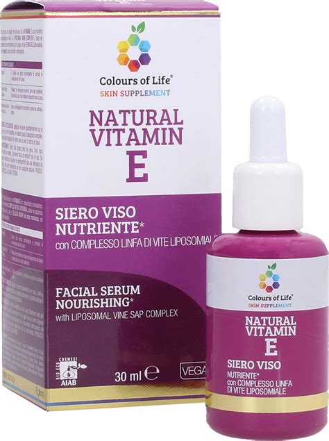 Optima Naturals Colours Of Life Vitamin E Serum 30 Ml Ecco Verde