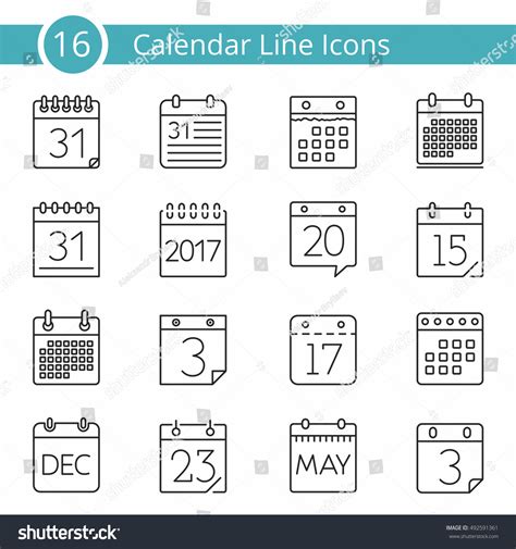 157,514 Calendar outline Images, Stock Photos & Vectors | Shutterstock