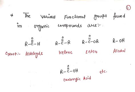 Solved Identify The Functional Group Of The Following Organic