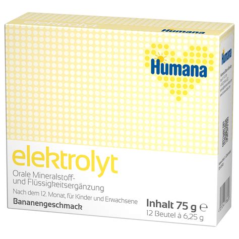 Humana elektrolit sa ukusom banane za decu i odrasle 75g | AKSA