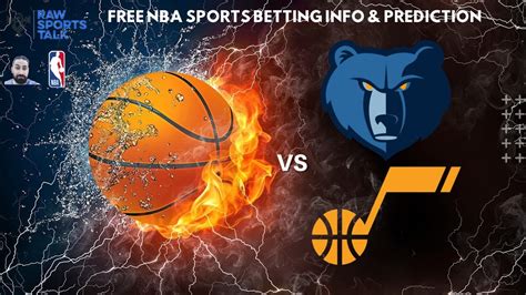 Memphis Grizzlies VS Utah Jazz NBA Betting Info For 11 29 23 YouTube