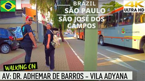 Avenida Adhemar de Barros l São José dos Campos l São Paulo4K