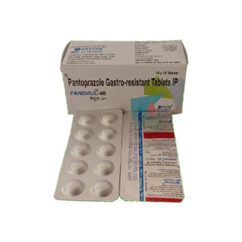 Pantoprazole Gastro Resistant Tablets Zivon Lifecare