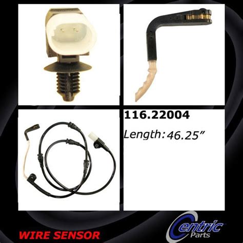 116 22004 Centric Brake Pad Sensor Rear Driver Or Passenger Side For