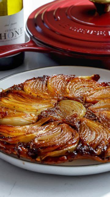 Le Creuset On Instagram Foodmymuses French Onion Tarte Tatin Is A