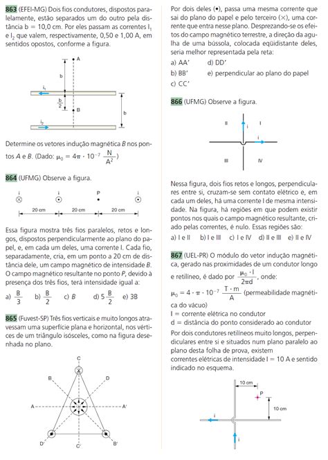 Eletromagnetismo Exerc Cios Resolvidos C Lculos