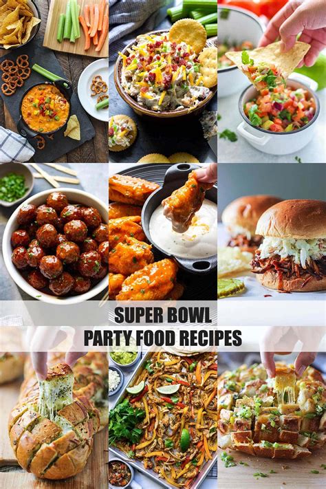 Super Bowl Party Food Recipes - The Cooking Jar