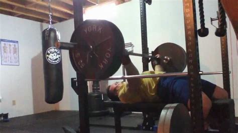 Bench Press 315 Lb X 4 Youtube