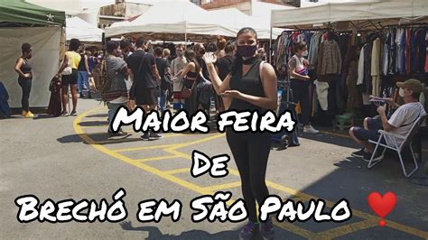 Maior feira de Brechó em São Paulo YouTube