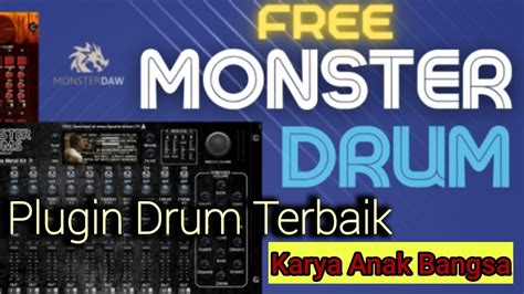 Monster Drum VST Drum Gratis Terbaik Cara Instal Di FL Studio 20